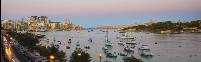 Málta Sliema utazás Hotel Waterfront