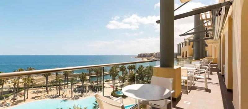 Málta utazás Szilveszter Máltán: Hotel Hilton Malta