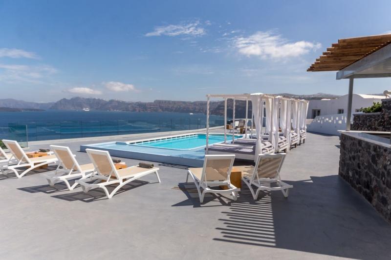 Szantorini utazás Goulielmos Hotel
