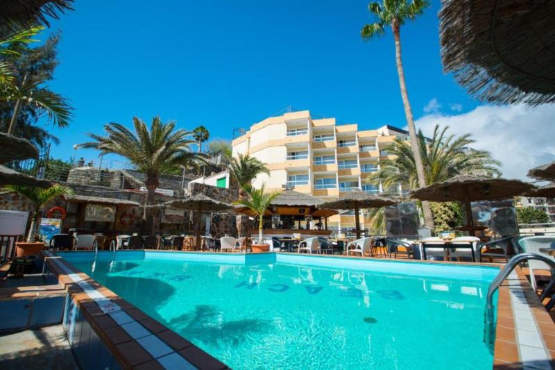 Gran Canaria Playa del lnglés utazás Hl Sahara Playa Hotel