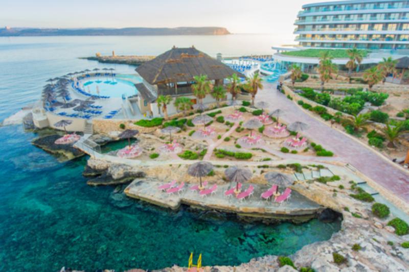Málta utazás Hotel Ramla Bay