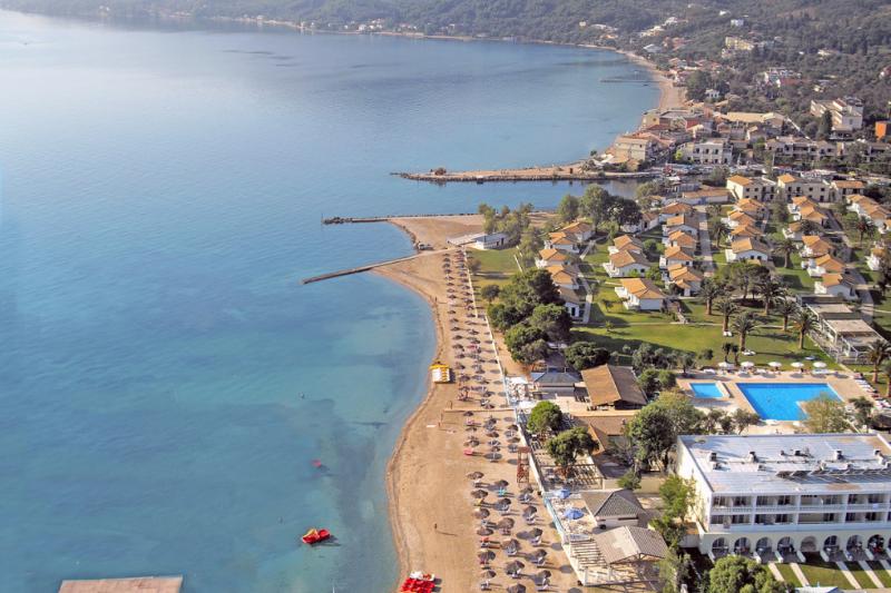 Korfu Messonghi utazás Messonghi Beach