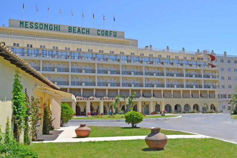 Korfu Messonghi utazás Messonghi Beach