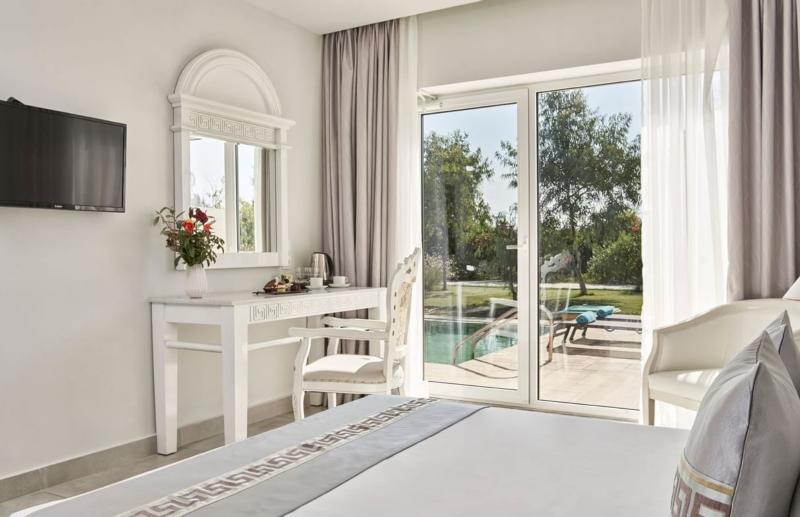 Korfu Agios Georgios utazás Kairaba Sandy Villas