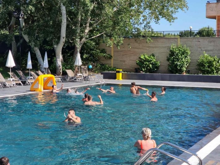 Napospart utazás utazás Hotel Aquamarine