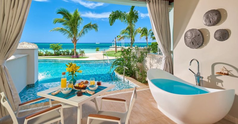 Jamaika utazás Sandals Montego Bay Hotel