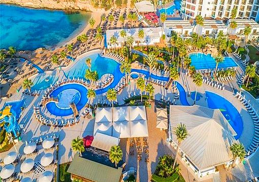 Dél-Ciprus Ayia Napa utazás Adams Beach Hotel