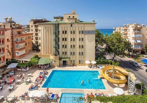 Alanya utazás Kleopatra Beach Hotel 4*