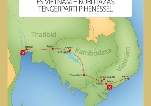 Ázsia Kincsei – Thaiföld, Malajzia és Szingapúr Körutazás 10 Nap / 7 éj