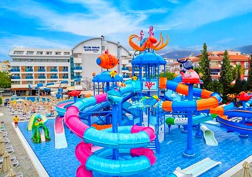 Alanya utazás Blue Wave Suite Hotel