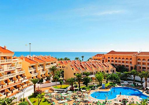 Tenerife Playa de las Americas utazás Coral Compostela Beach