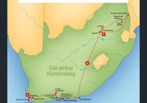 Dél-afrika Körutazás 12 Nap / 9 éj