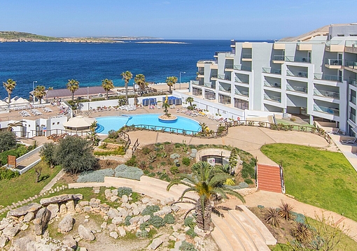 Málta Qawra utazás Hotel Dolmen Resort