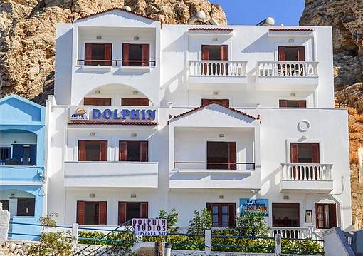 Karpathos Pigadia utazás Dolphin Apartmanház