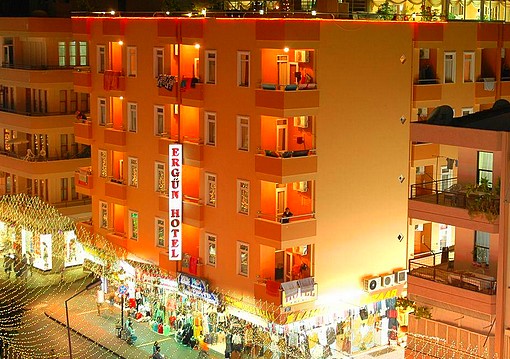 Alanya utazás Ergun Hotel 3*