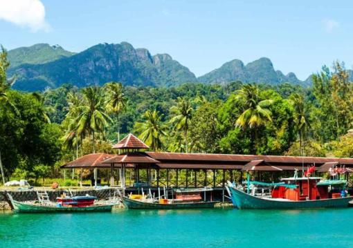 Maláj-félsziget csodái, szilveszter Langkawin