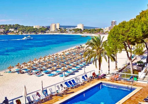 Mallorca Magaluf utazás Hotel Flamboyan-Caribe
