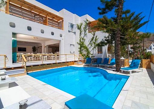 Szantorini Perissa utazás Hotel Amaryllis