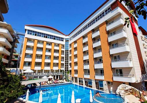 Alanya utazás Kleopatra Alaiye Hotel