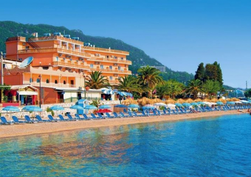 Korfu utazás Potamaki Beach 