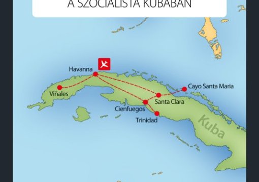 Körutazás és Nyaralás Kubában 13 Nap / 10 éj