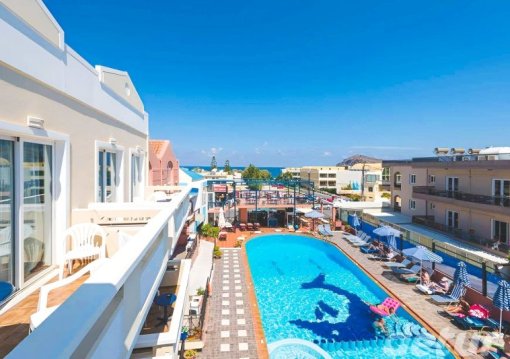 Kréta Agia Marina utazás Ilios Mare Hotel 3*
