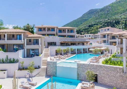 Lefkada-sziget utazás Crystal Waters Hotel 