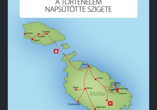 Málta Csillagtúra - A Történelem Izgalmas Szigete 8 Nap / 7 éj