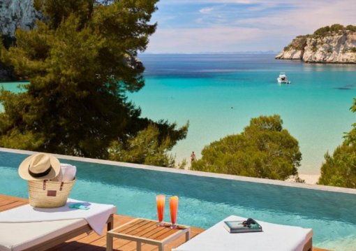 Menorca utazás Melia Cala Galdana