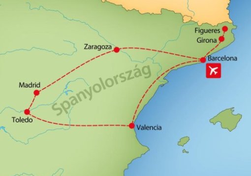 Ole Spain Körutazás 8 Nap 7 éj