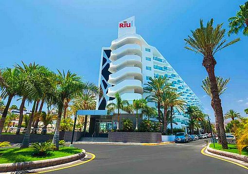 Gran Canaria Playa del Inglés utazás Riu Papayas