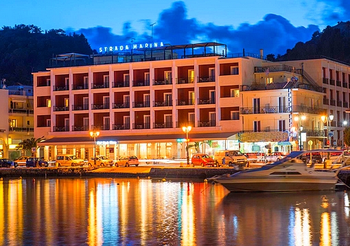 Zakynthos Zakynthos város utazás Strada Marina