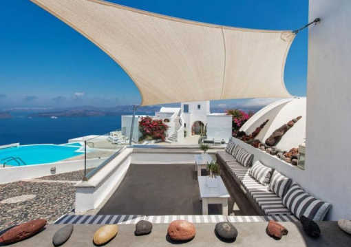 Szantorini utazás Apanemo Hotel