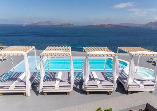 Szantorini utazás Goulielmos Hotel