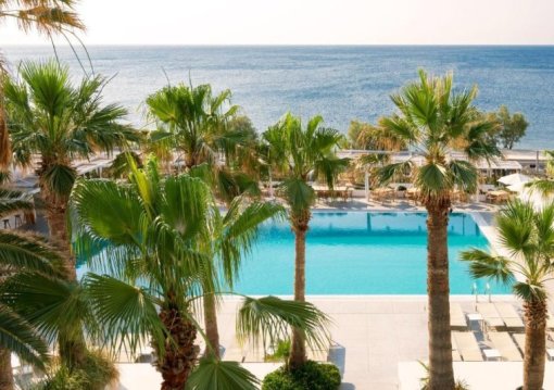 Szantorini utazás Kamari Beach Hotel 3*