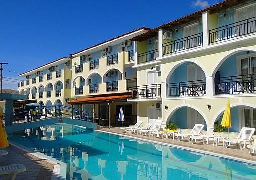 Zakynthos Laganas utazás Vossos Apartman