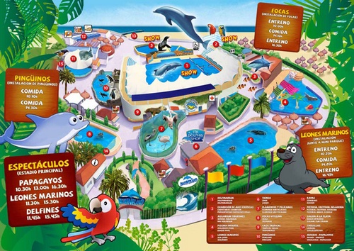 Mallorca fakultatív programok Marineland