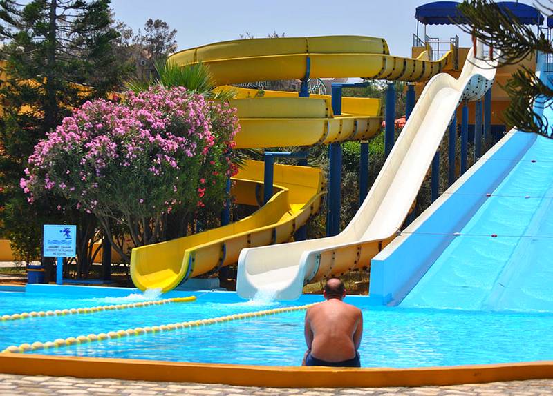 Sousse Aquapark Aqua Palace Csúszdák