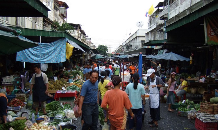 Bangkok Khlong Toey, Klong Toei piac