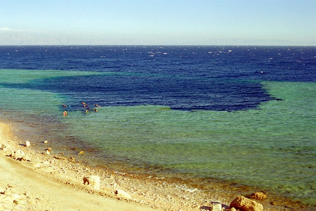 Dahab Blue Hole 1996-ban