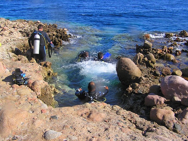 Dahabi búvárkodás The Bells