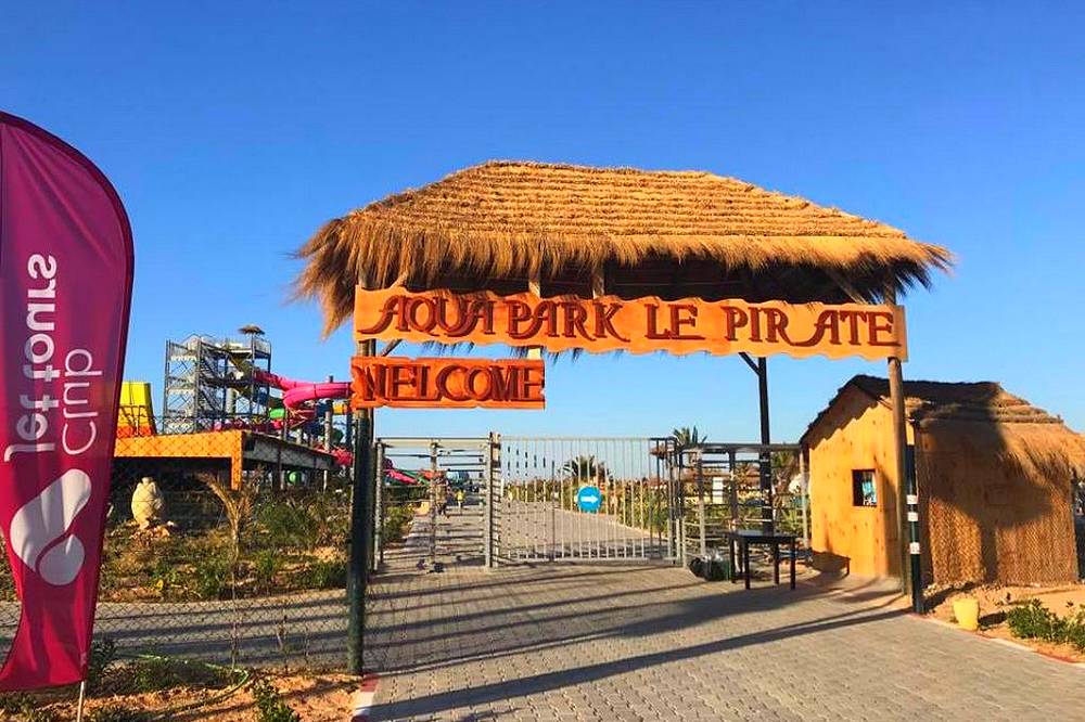 Djerba Aquapark Bejárata