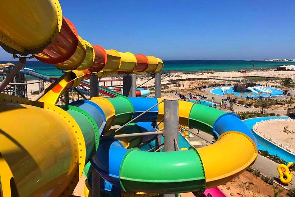 Djerba Aquapark Csúszdák