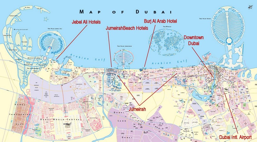 dubai térkép Egyesült Arab Emírségek | Dubai | térkép dubai térkép