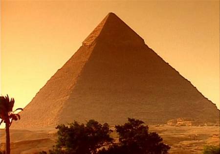 Egyiptom, Kairó, Giza Kefren piramis