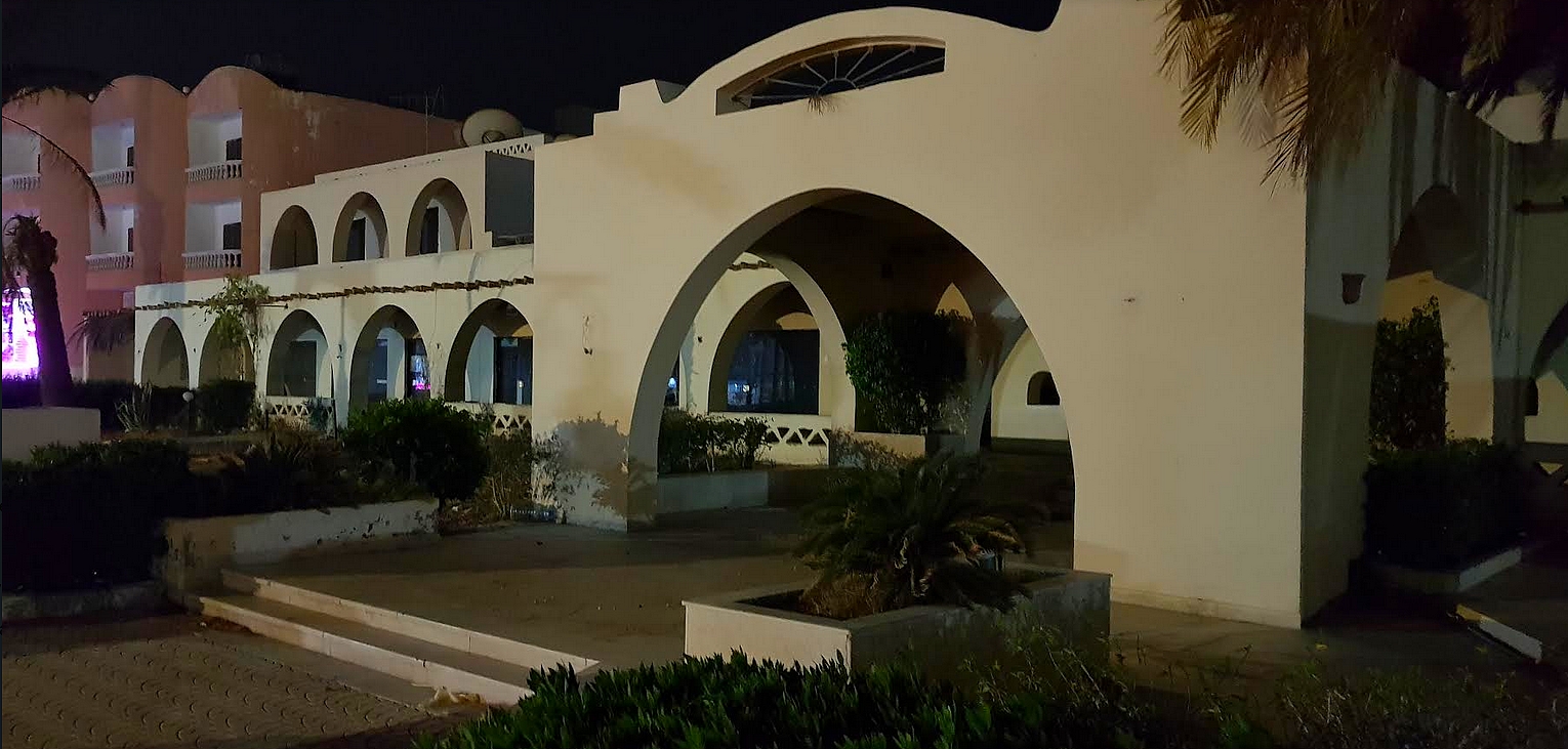 Hurghada sétáló utca