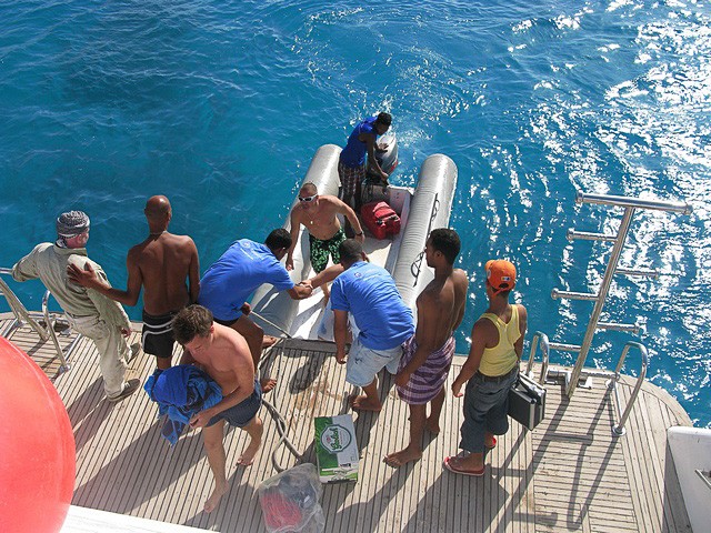 Hurghada búvárszafari hajó búvárkodás