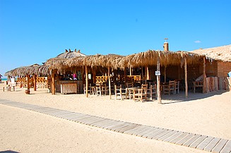 Hurghada Giftun sziget, Orange sziget étterem