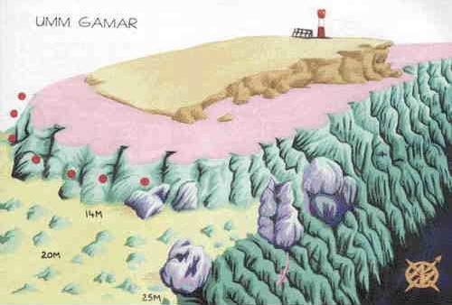 Hurghadai merülőhelyek Umm Gamar
