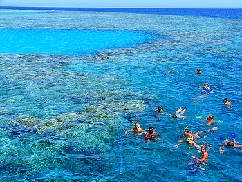 Hurghadai snorkeling, sznorkelezés